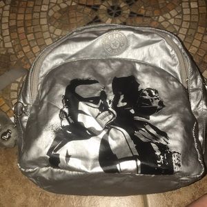 Kipling starwars darthvador storm trooper backpack